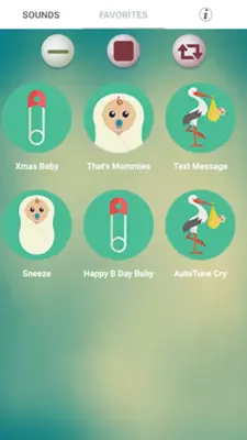 Funny Baby Sounds android App screenshot 2